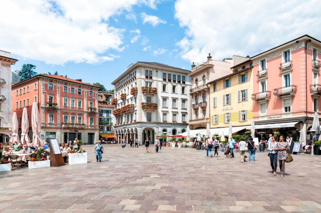 Hotel Besso Lugano Center ภายนอก รูปภาพ